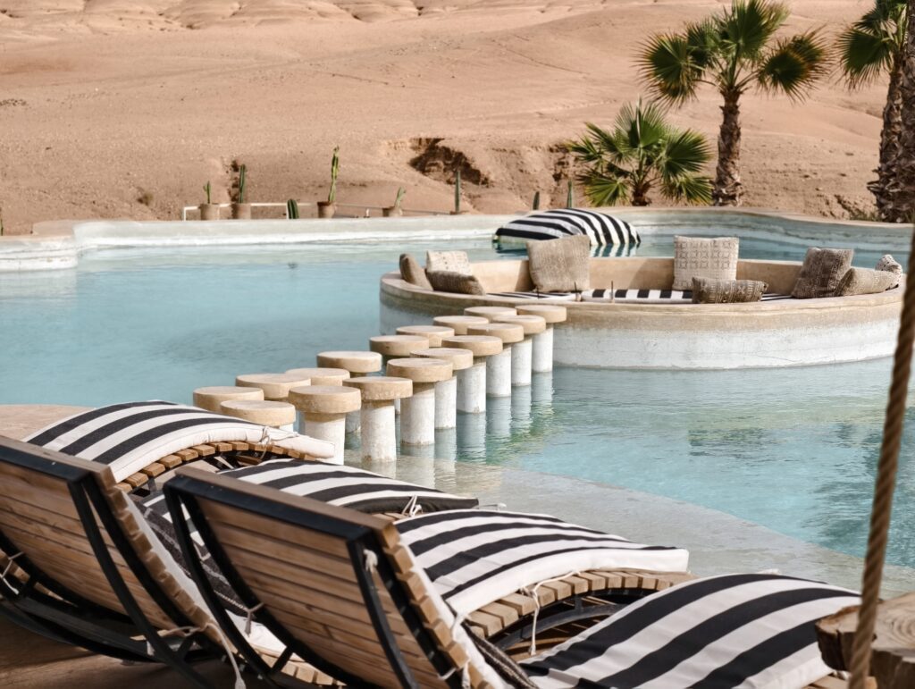 Be Agafay Day Pass in Agafay Desert | Pool, Lunch or Dinner Destinaroad